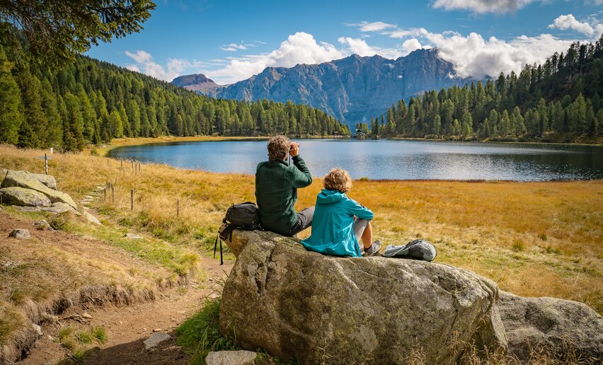 Lago delle Malghette nel Parco Naturale Adamello Brenta | © Archivio APT Val di Sole - Ph Tommaso Prugnola 2019