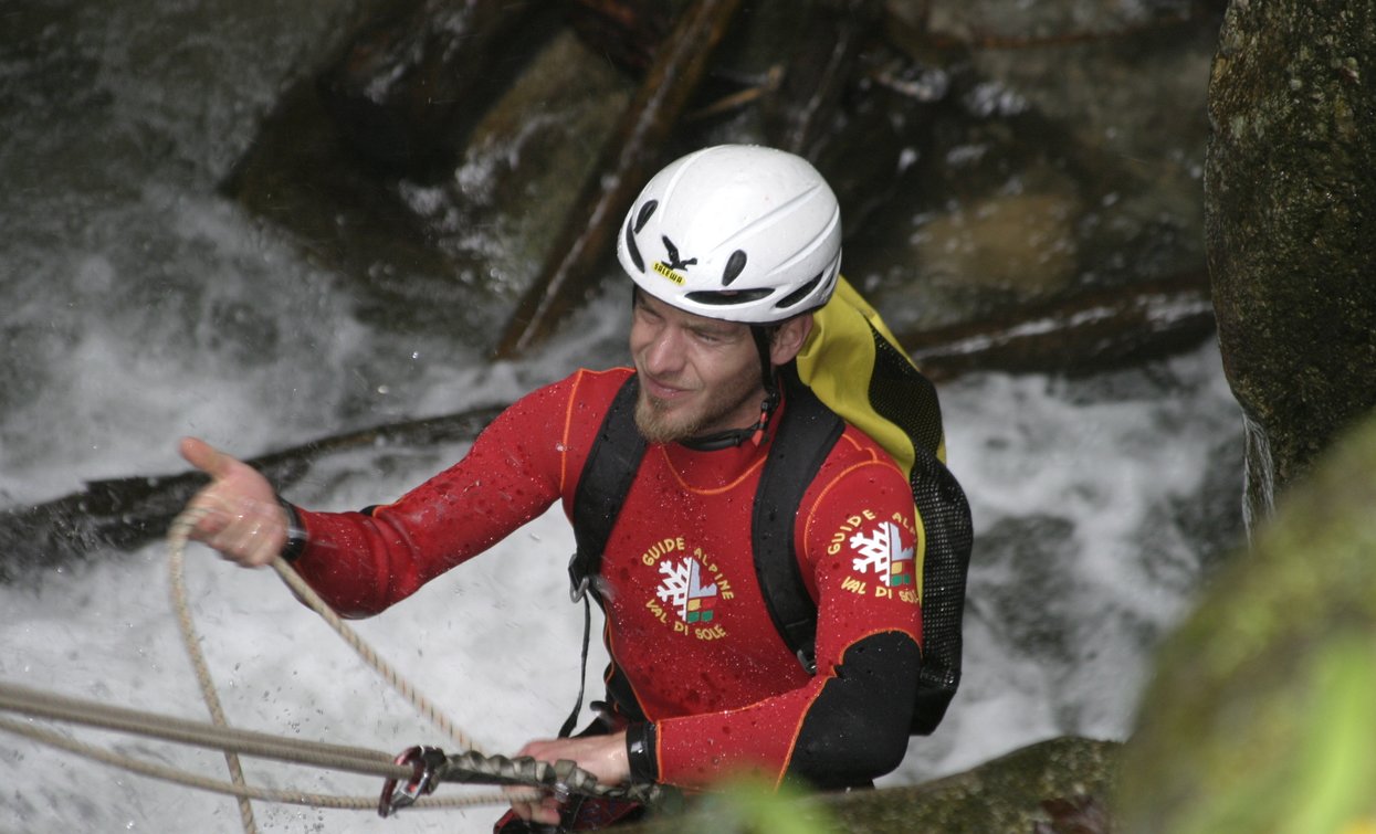 Canyoning in Val di Sole | © Archivio Guide Alpine Val di Sole